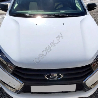 Капот в цвет кузова Лада Веста