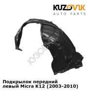 Подкрылок передний левый Micra K12 (2003-2010) KUZOVIK