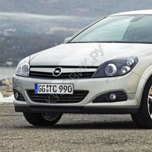Бампер передний в цвет кузова Opel Astra H GTC (2004-2010) купе Бампер передний в цвет кузова Opel Astra H GTC (2004-2010) купе