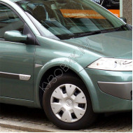 Крыло переднее правое в цвет кузова Renault Megane 2 (2002-2008) пластиковое